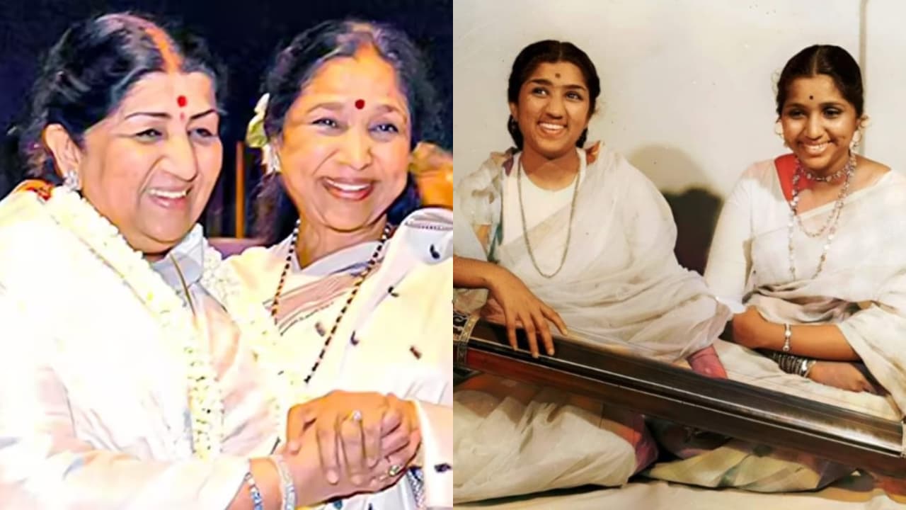Asha Bhosle : ஆஷா போஸ்லே - லதா மங்கேஷ்கர் மரணத்தில் 4 விசித்திர ஒற்றுமைகள்.! இறப்பிலும் கூட ஒற்றுமையை கடைபிடித்த அக்கா தங்கை.!