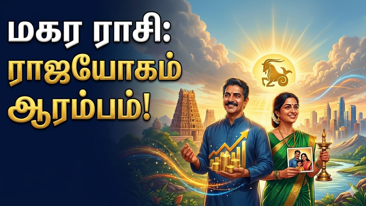 ஏழரை சனியின் பிடி தளர்ந்தது..! மகுடம் சூடப் போகும் மகர ராசிக்காரர்கள் - பராபவ வருட அதிரடிப் பலன்கள்