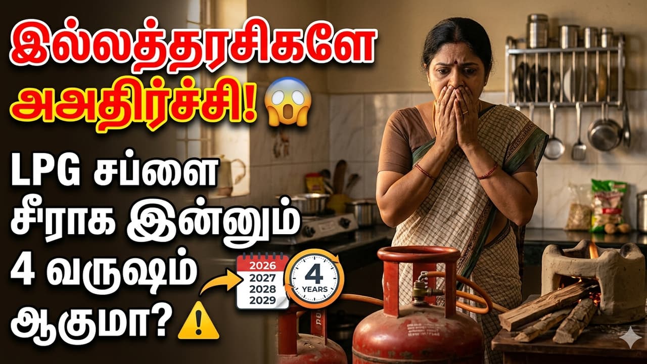 சிலிண்டர் விலையை விடுங்க.. சப்ளைக்கே ஆபத்தா..? இன்னும் 4 வருஷத்துக்கு இது தான் கண்டிஷன்..