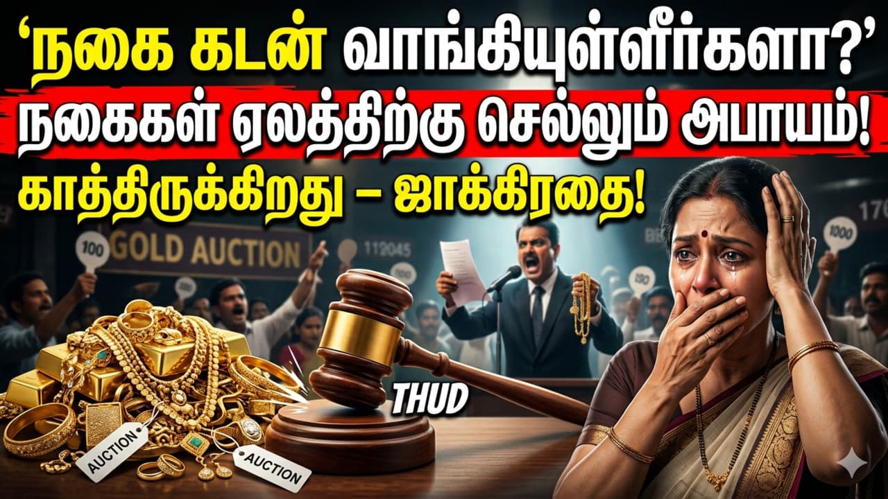Gold: நகை கடன் வாங்கியுள்ளீர்களா? நகைகள் ஏலத்திற்கு செல்லும் அபாயம் காத்திருக்கிறது – ஜாக்கிரதை!