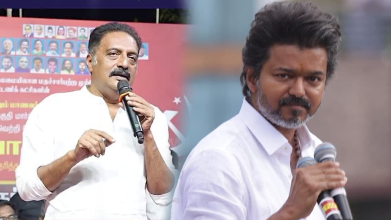 'நடிகருக்காக விசில் அடிக்கலாம், நாட்டை விட்டுக்கொடுக்க முடியாது' - விஜய்யை விளாசிய பிரகாஷ் ராஜ்