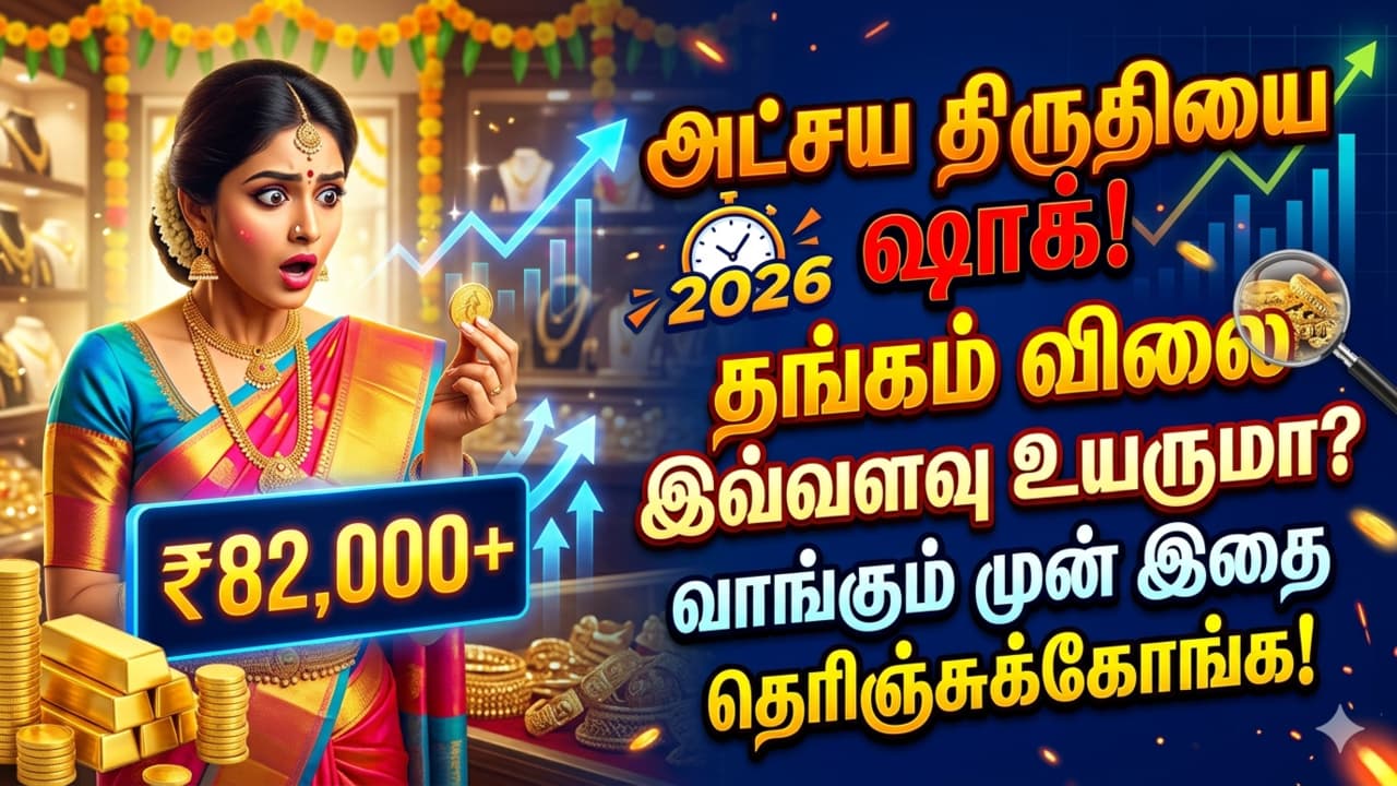 Akshaya Tritiya 2026: அட்சய திருதியை ஷாக்! தங்கம் விலை இவ்வளவு உயருமா? வாங்கும் முன் இதை தெரிஞ்சுக்கோங்க!