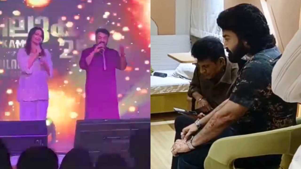 'സാഗര ഹുണ്ണിമെ കണ്ടു'; മോഹന്‍ലാലിന്‍റെ കന്നഡ ആലാപനം വൈറല്‍; ഏറ്റെടുത്ത് കന്നഡ സിനിമാപ്രേമികള്‍ - Asianet News Malayalam