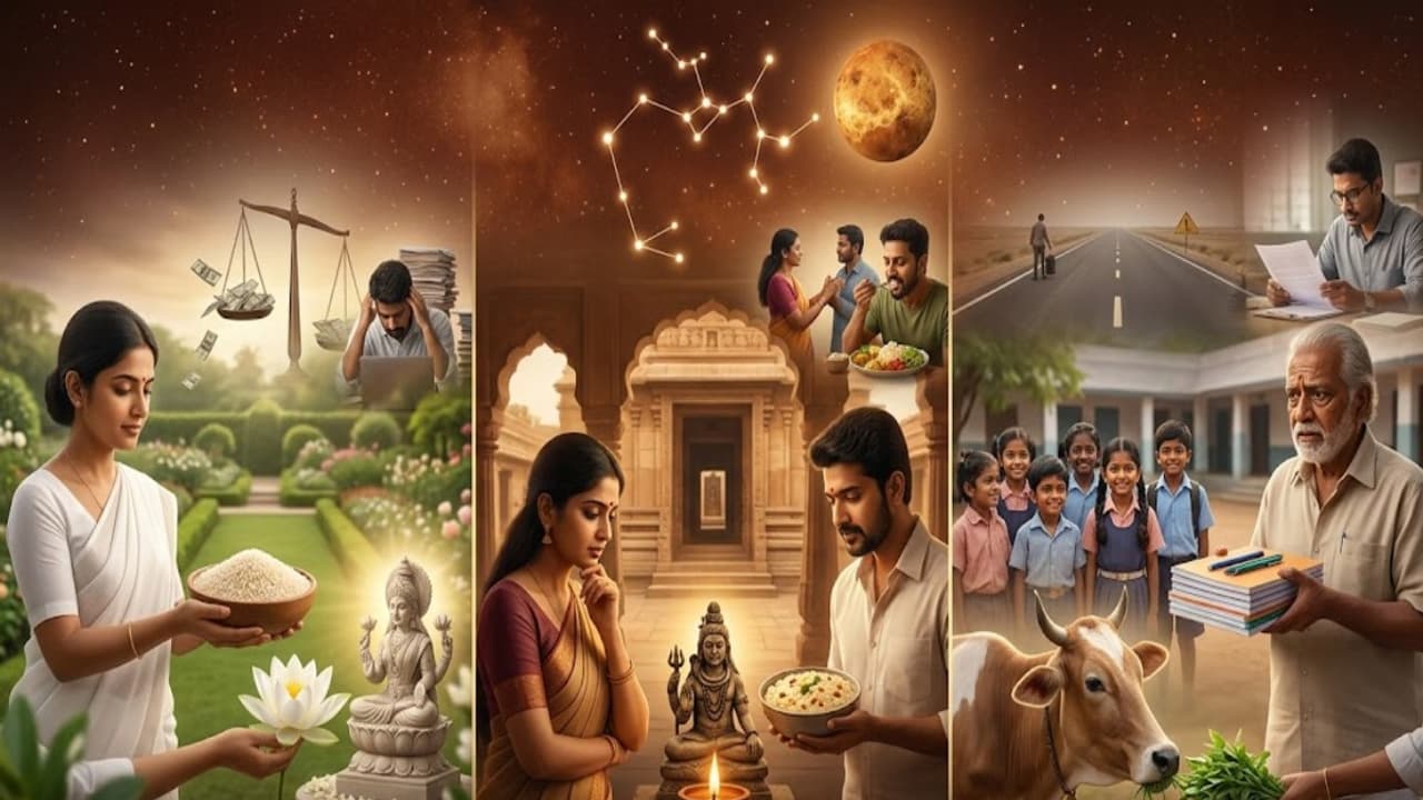 சுக்கிரன் பெயர்ச்சி 2026: இந்த 3 ராசிகளுக்கு 'கஷ்ட காலம்' ஆரம்பம்.. தப்பிக்க இதோ எளிய பரிகாரங்கள்!