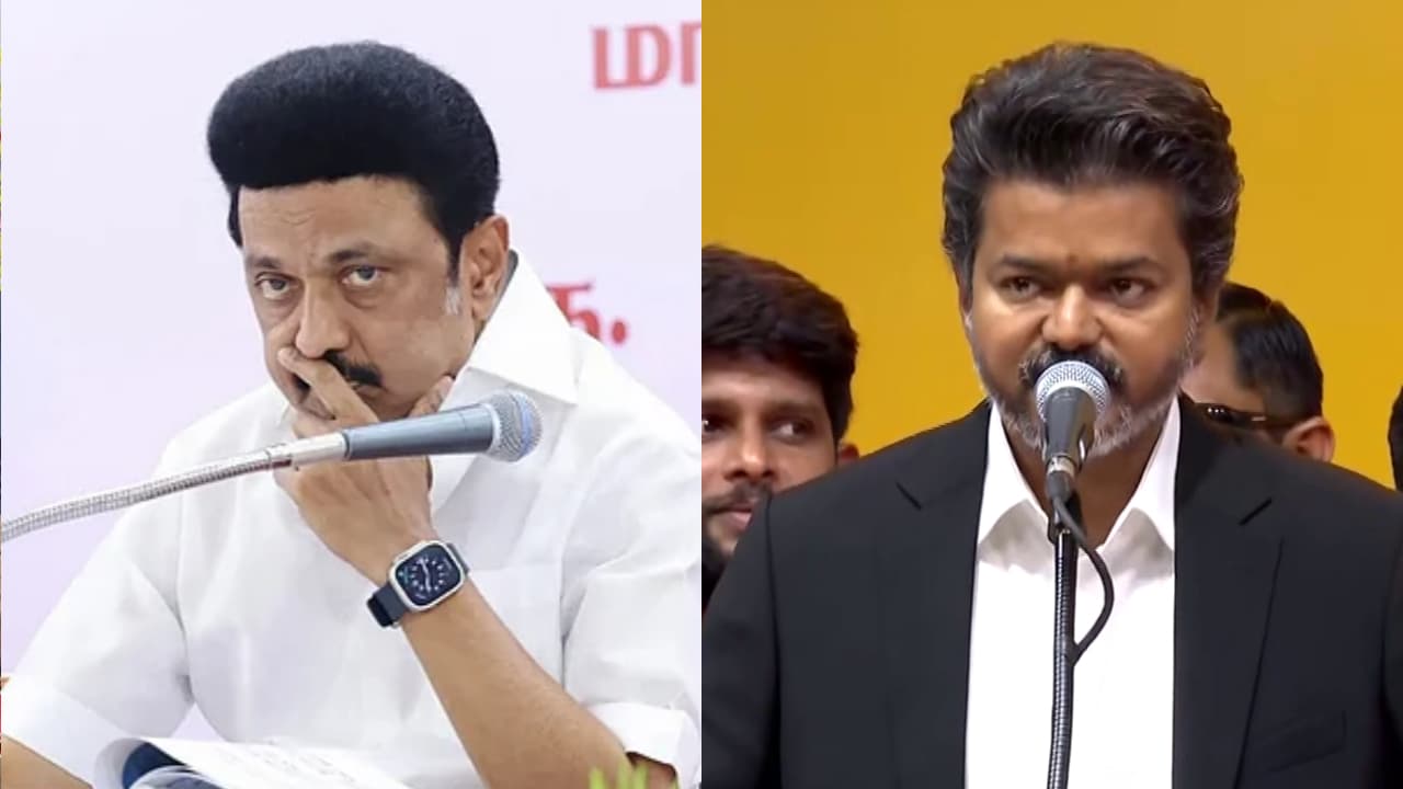 സംശുദ്ധ രാഷ്ട്രീയം വാഗ്ദാനം ചെയ്ത് ഡേർട്ടി പൊളിറ്റിക്സ്; വിജയ്ക്കെതിരെ രൂക്ഷ വിമർശനവുമായി സ്റ്റാലിൻ