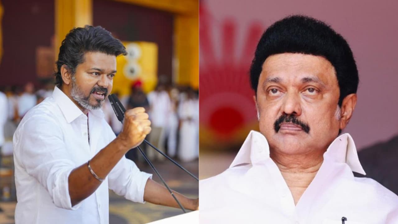 MK Stalin Vs Vijay: முதல்வர் விஜய் VS முன்னாள் முதல்வர் ஸ்டாலின்! பதவியேற்ற முதல் நாளே பரபர அரசியல்!