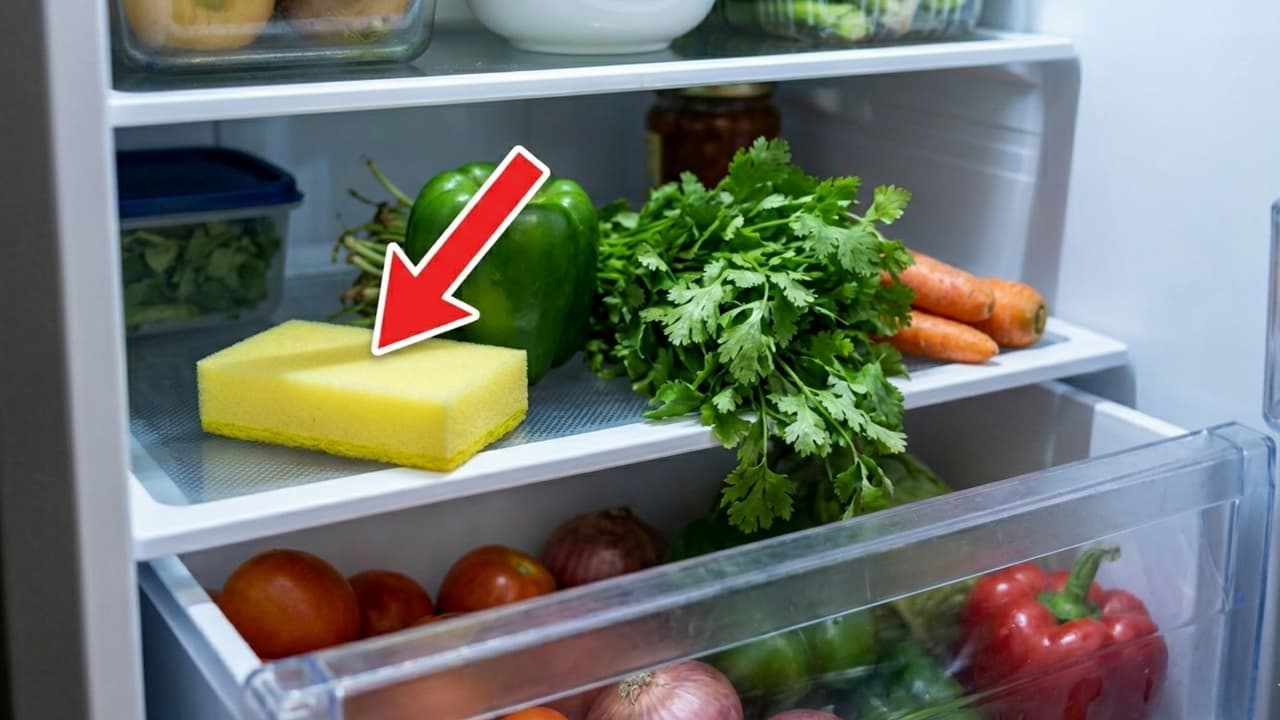Fridge Hack: 5 ரூபாய் ஸ்பான்ஜ்ல இப்படி ஒரு மேஜிக்கா? காய்கறி இனிமே வேஸ்ட் ஆகாது!