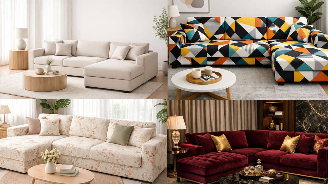 Sofa Cover: வீட்டு அழகை சட்டென மாற்றும் ‘சோஃபா மேஜிக்.. இந்த 5 டிசைன்களை ட்ரை பண்ணி பாருங்க!