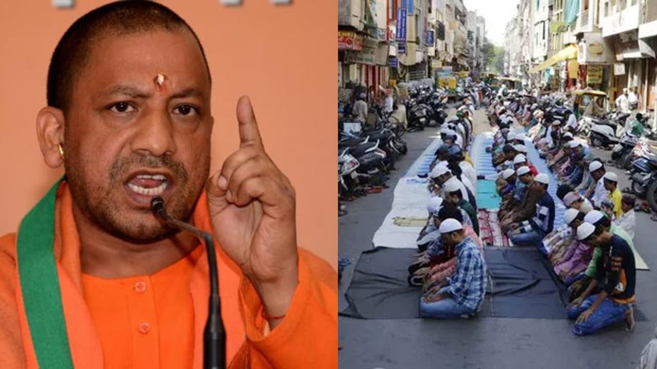 Uttar Pradesh CM Yogi Adityanath warning against Namaz on roads.