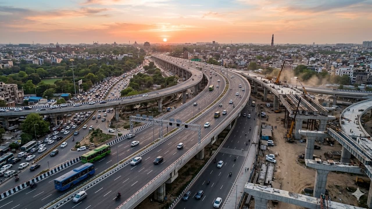 Delhi and Centre have announced 6 major road and connectivity projects to reduce traffic congestion across NCR. The plans include new links, elevated corridors, tunnels and interchanges connecting Delhi with Noida, Ghaziabad, Gurugram and Faridabad.