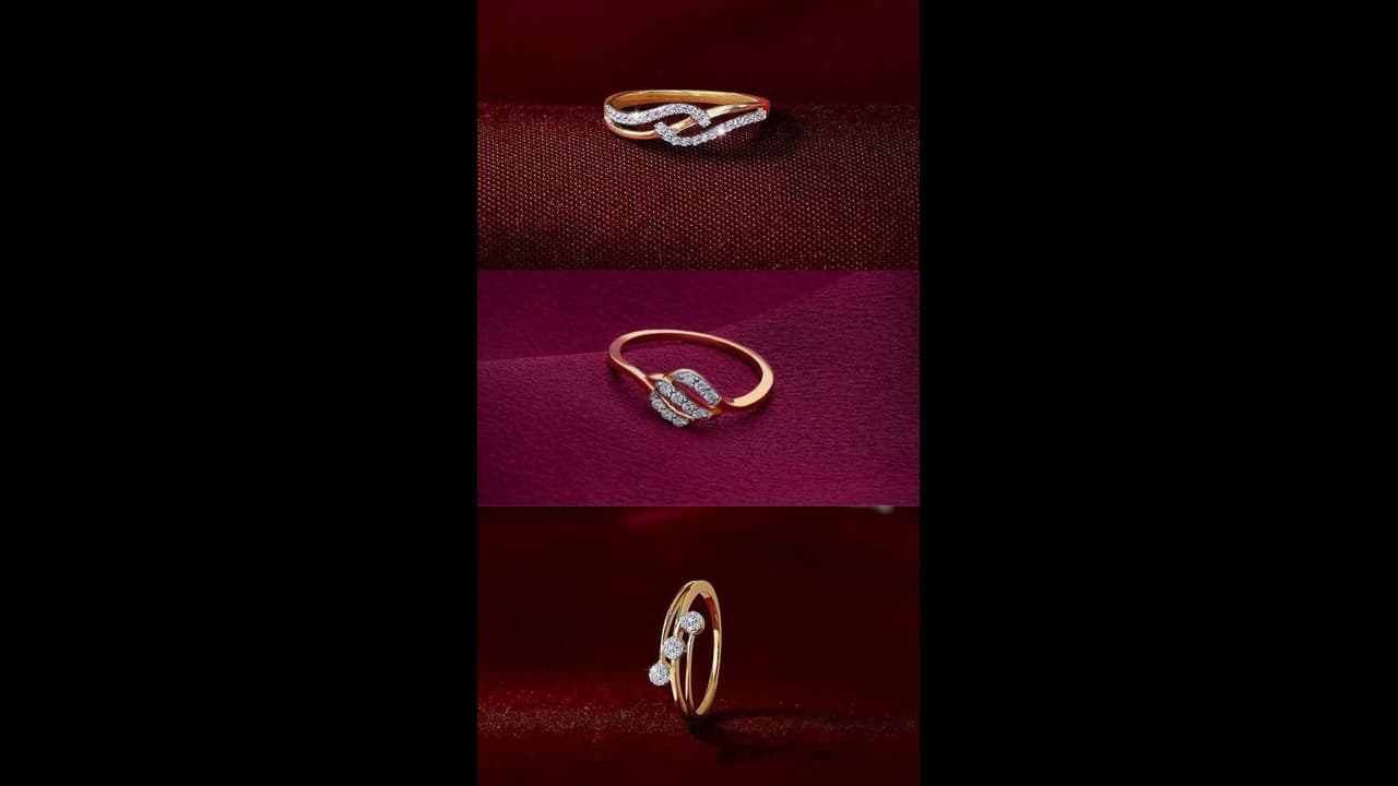 Gold Rings: வெறும் 1 கிராமில் அசத்தலான மோதிரங்கள்!