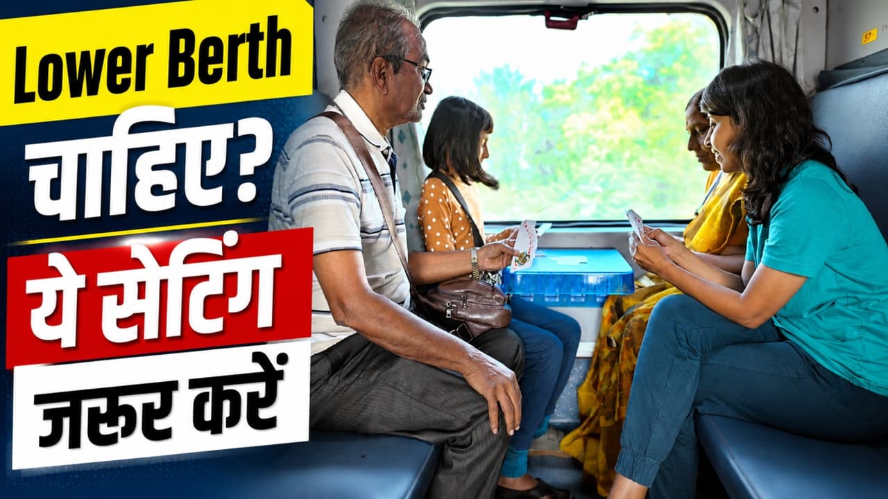 ट्रेन में लोअर बर्थ चाहिए? IRCTC पर टिकट बुक करते समय कर लें ये काम, बढ़ जाएंगे चांस