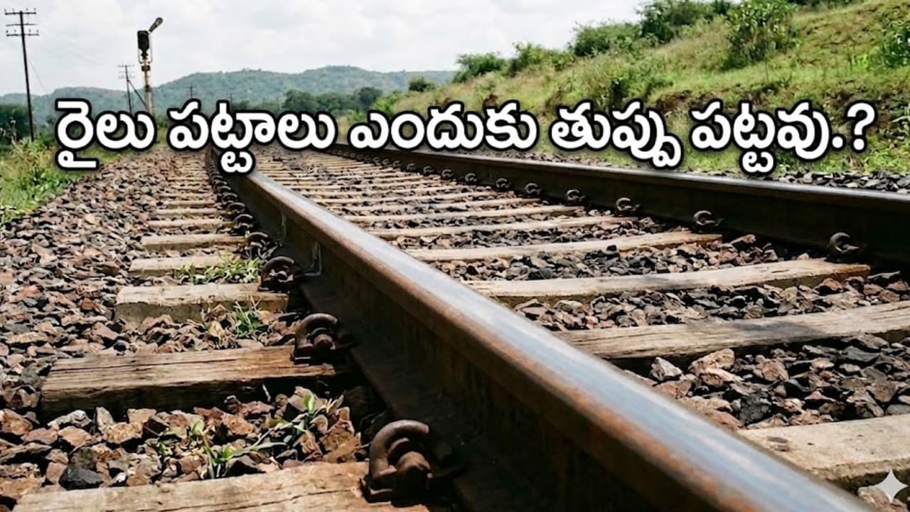 వాన కు త డుస్తాయి, ఎండ కు ఎండుతాయి.. అయినా రైలు ప ట్టాలు ఎందుకు తుప్పు ప