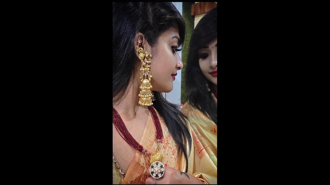 Gold Plated Earrings: ಕಣ್ಣು ಕುಕ್ಕುವ ಹೆವಿ ಡಿಸೈನ್‌ನ ಗೋಲ್ಡ್ ಪ್ಲೇಟೆಡ್ ಕಿವಿಯೋಲೆಗಳು!