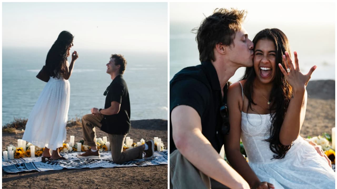 Mithun Chakraborty’s Daughter Dishani Gets Engaged To Longtime Partner Myles, Shares Proposal PHOTOS