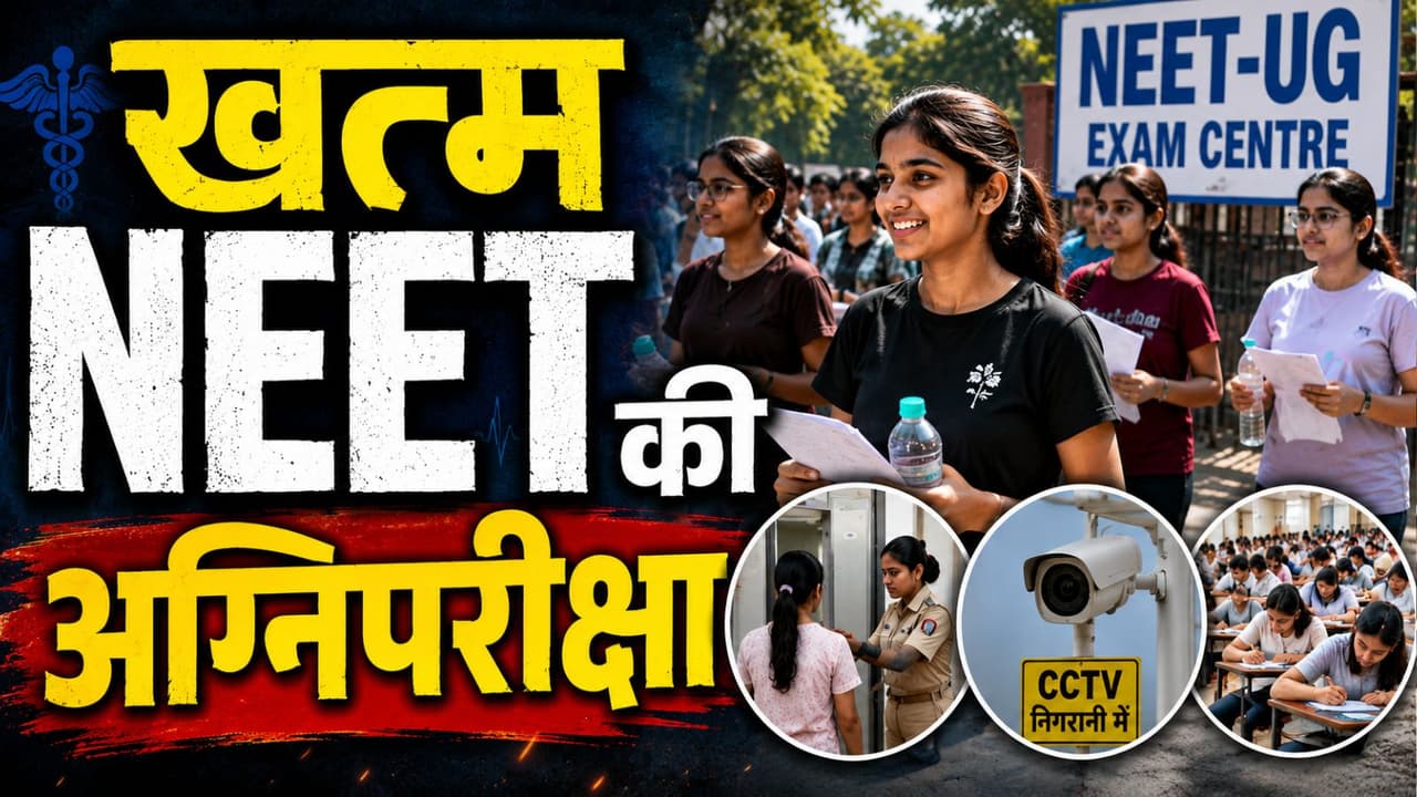 NEET-UG री-एग्जाम खत्म: छात्रों ने बताया कैसा था पेपर, क्या था सरल और क्या था ठफ