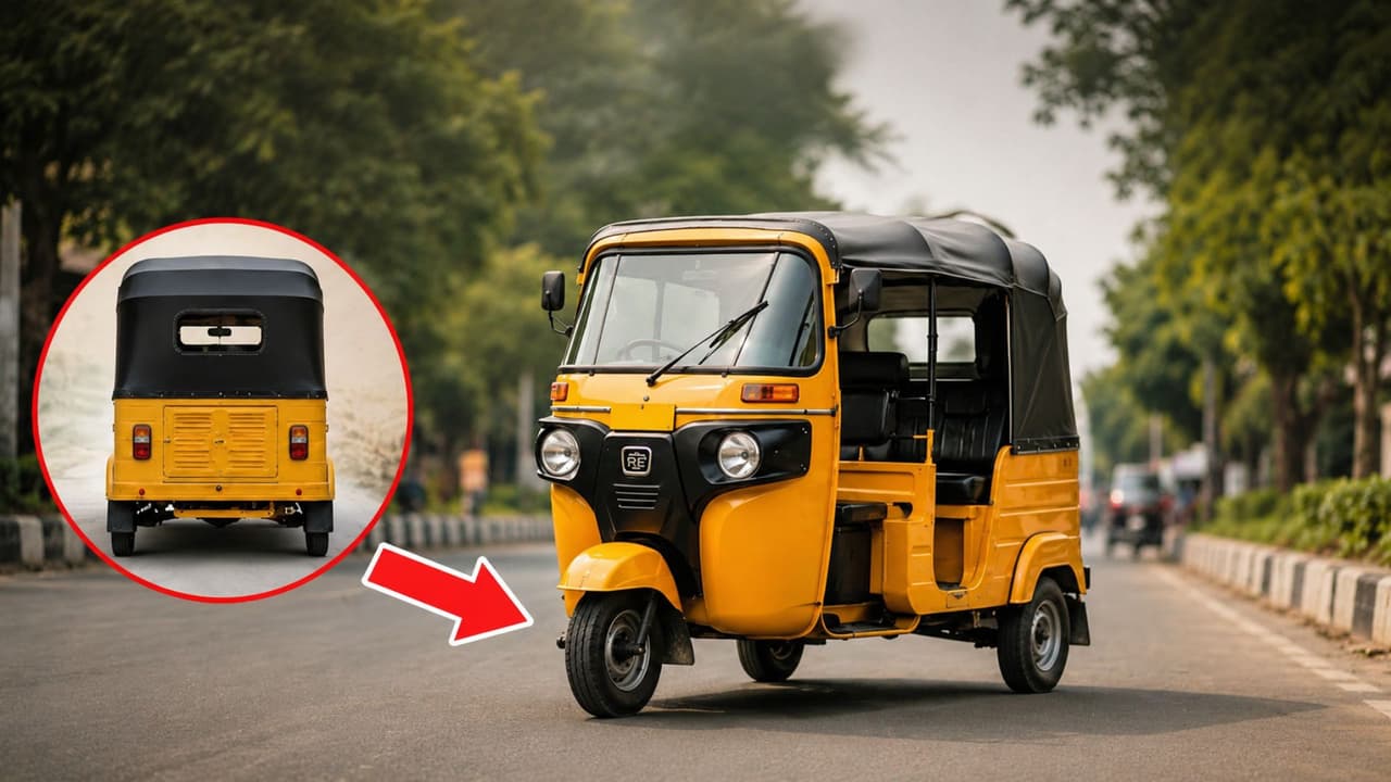 ఆటోకు 3 చక్రాలే ఎందుకుంటాయి? కారులా 4 ఎందుకుండవు