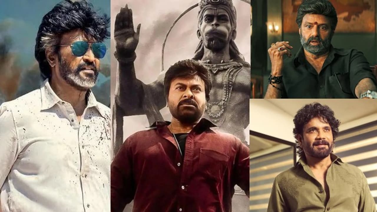 చిరు రజినీ మాత్రమే కాదు..దసరా బరిలో బాలయ్య, వెంకీ, నాగ్.. బాక్సాఫీస్ అల్లకల్లోలమే