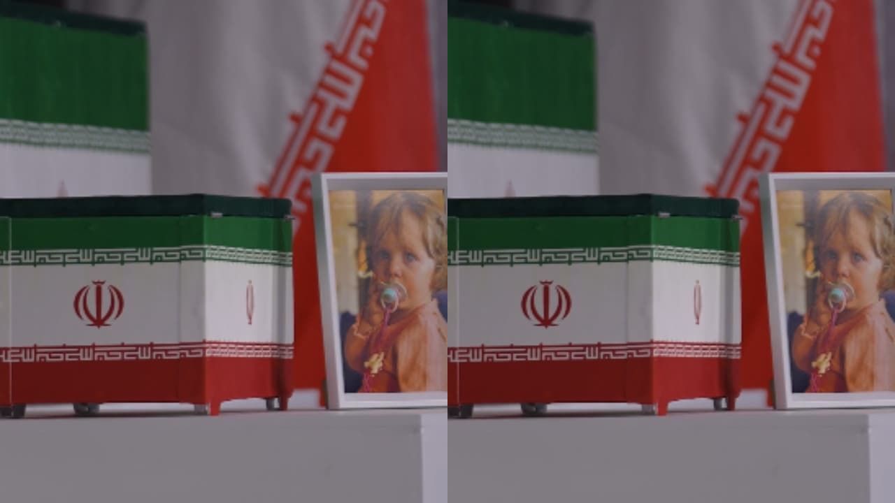 A tiny white coffin carrying Ayatollah Ali Khamenei's 14-month-old granddaughter became the most heart-wrenching image at an emotional memorial in Tehran. Here's what happened.