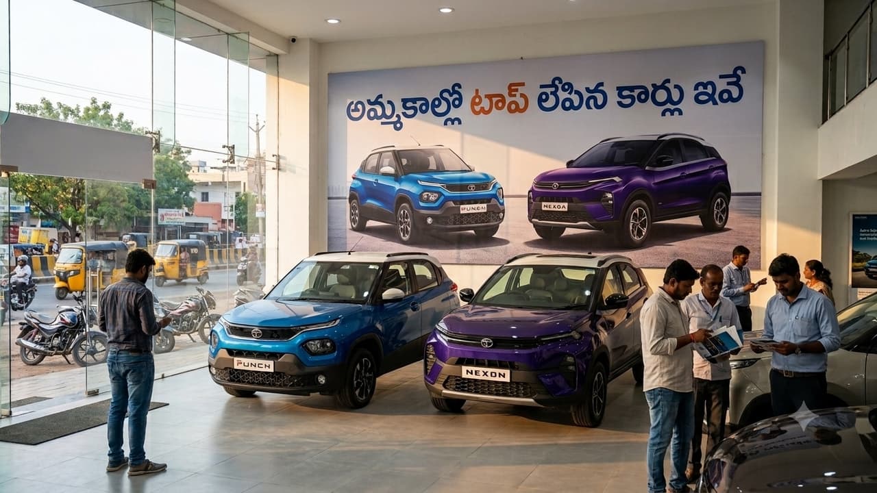 భారత్ లో బెస్ట్ సెల్లింగ్ కార్లు ఇవే.. నంబర్ 1 స్థానంలో టాటా పంచ్.. టాప్ 5 కార్లు