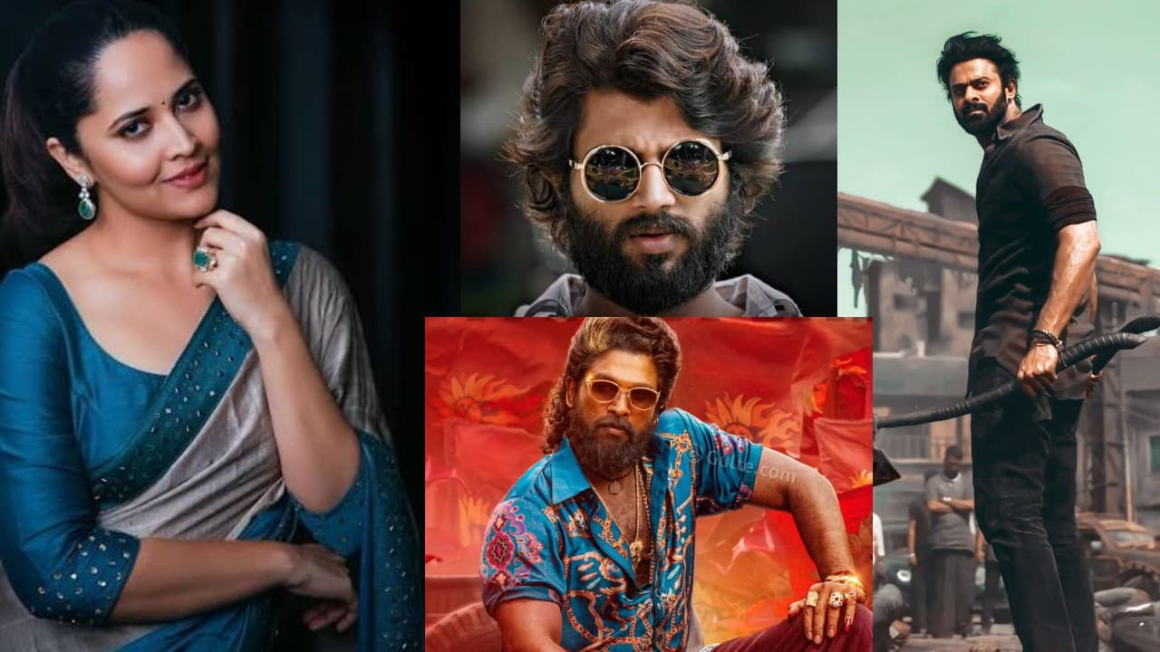 పుష్పరాజ్ స్పెర్మ్ కౌంట్ 1 ఔట్ ఆఫ్ 10.. అనసూయ పోస్ట్ దుమారం..అర్జున్ రెడ్డి, సాలార్, ధృవ కౌంట్