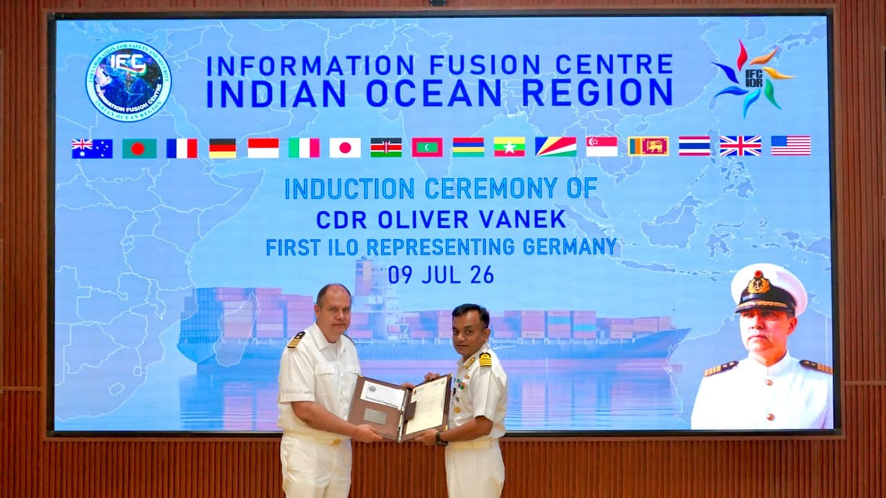 Germany Joins India's IFC-IOR, Deploys First Maritime Liaison Officer