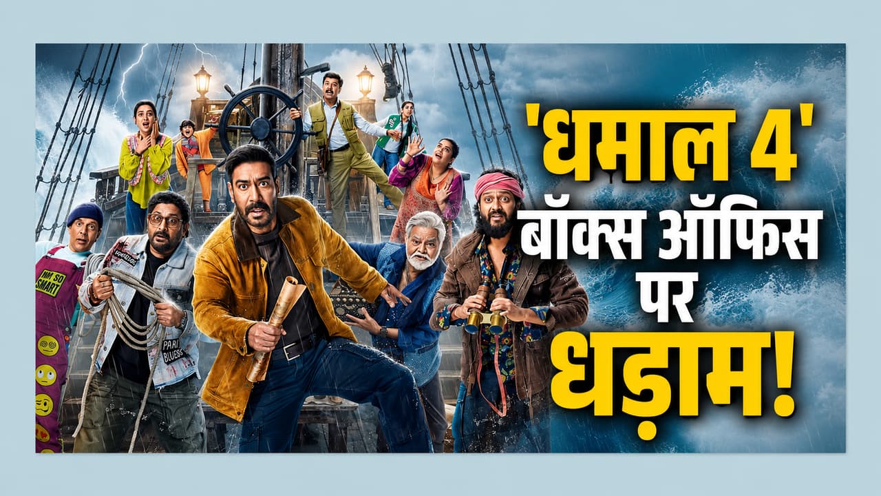 'धमाल 4' का पहले सोमवार बुरा हाल, फिर भी हुई 100 करोड़ पार, जानिए कितनी रही कमाई?