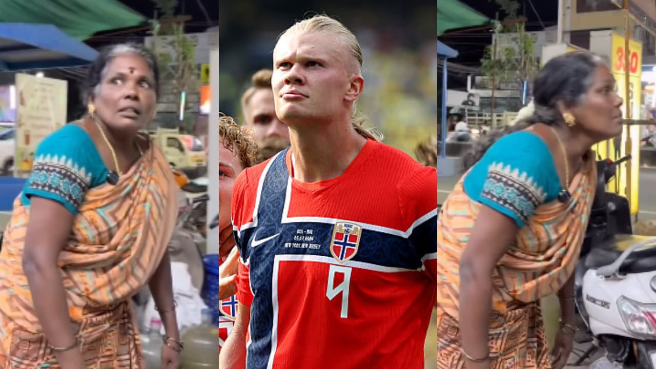 FIFA World Cup 2026: Puducherry Jersey Seller Hilariously Mimics Erling Haaland’s Famous Walk (WATCH)
