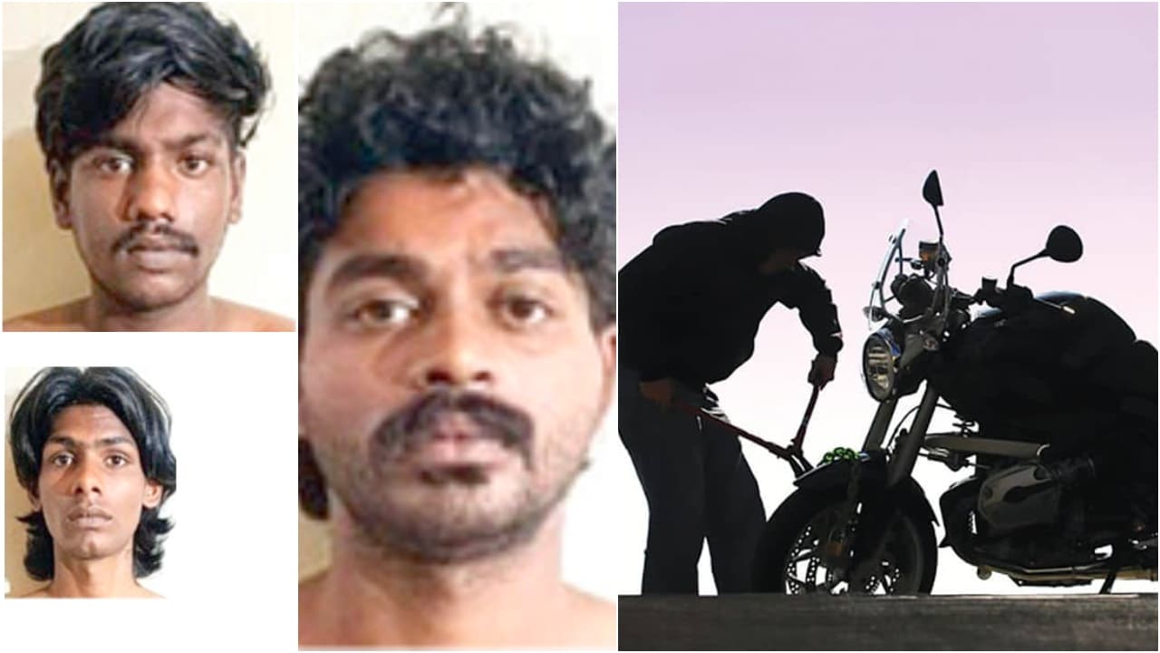 മോഷ്ടിച്ച ബൈക്ക് ഉപേക്ഷിച്ച നിലയിൽ; എൻജിൻ നമ്പർ നോക്കി ഉടമയെ കണ്ടെത്തി, സിസിടിവിയും ഫോട്ടോകളും പരിശോധിച്ച് മോഷ്ടാക്കളെ കണ്ടെത്തി