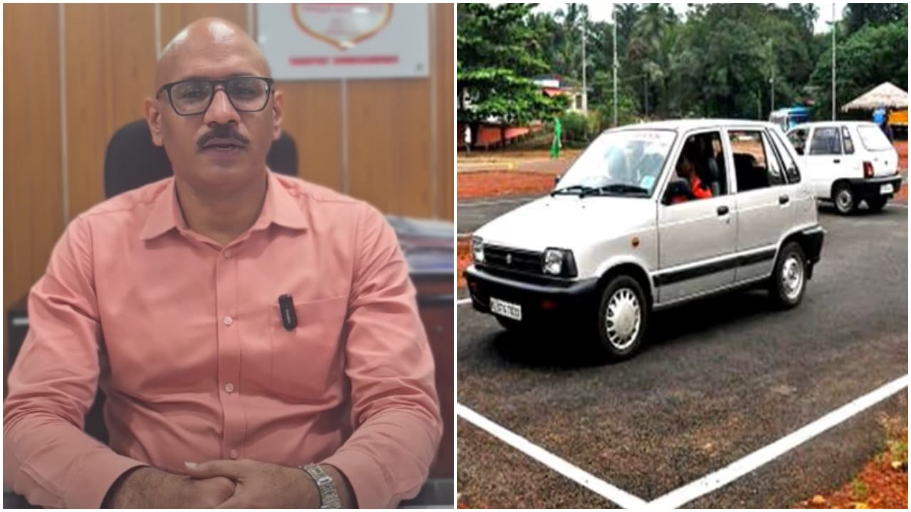 തൊപ്പിയും മാസ്കും ധരിച്ച് ഒരാൾ, കാക്കനാട്ടെ ടെസ്റ്റ് ഗ്രൗണ്ടിൽ നിരീക്ഷണം; ഒളിച്ചെത്തിയ ഗതാഗത കമ്മീഷണറെ പിടികിട്ടാതെ എംവിഐമാർ