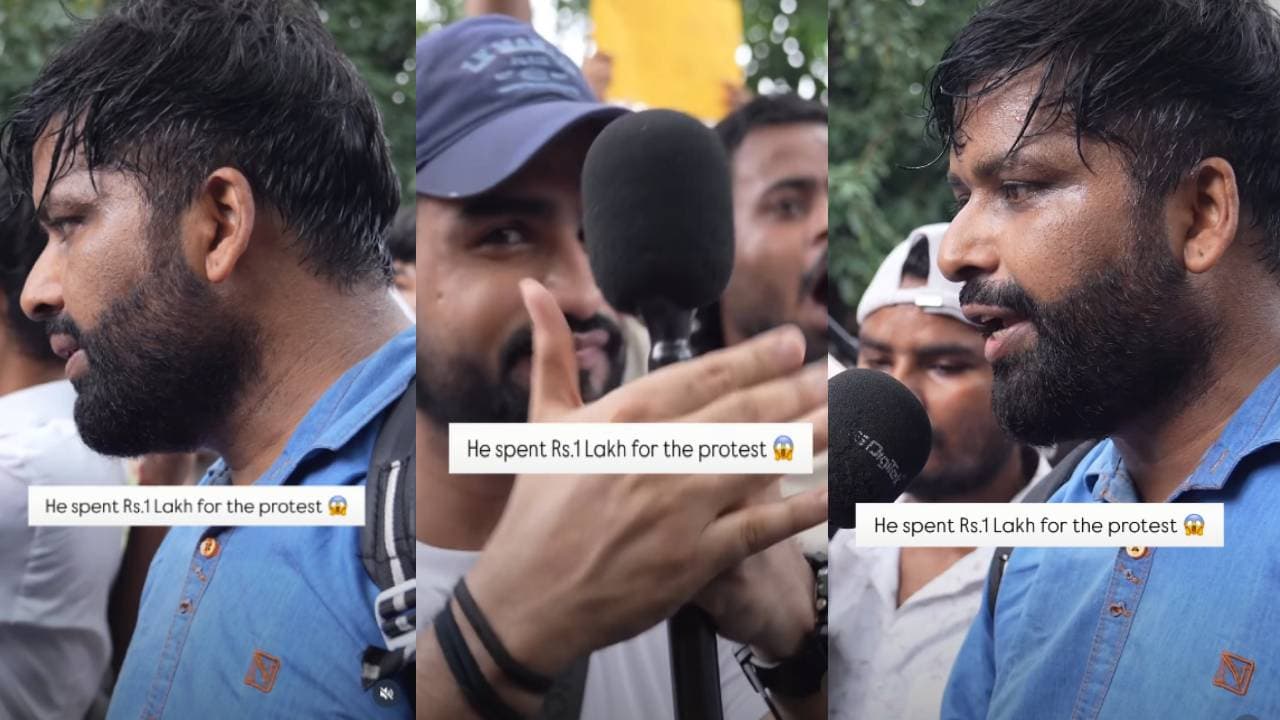 ഇന്ത്യൻ യുവാവ് പ്രതിഷേധത്തിൽ പങ്കെടുക്കാനെത്തിയത് ഓസ്ട്രേലിയയിൽ നിന്ന്, 1 ലക്ഷം വിമാനടിക്കറ്റിന്