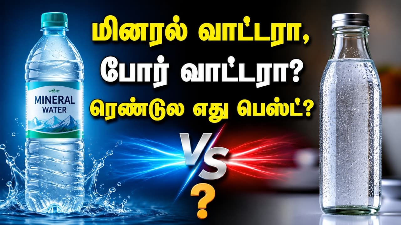 Mineral Water vs Bore Water: மினரல் வாட்டரா? போர் வாட்டரா? உடம்புக்கு எது நல்லது? எது பெஸ்ட்?