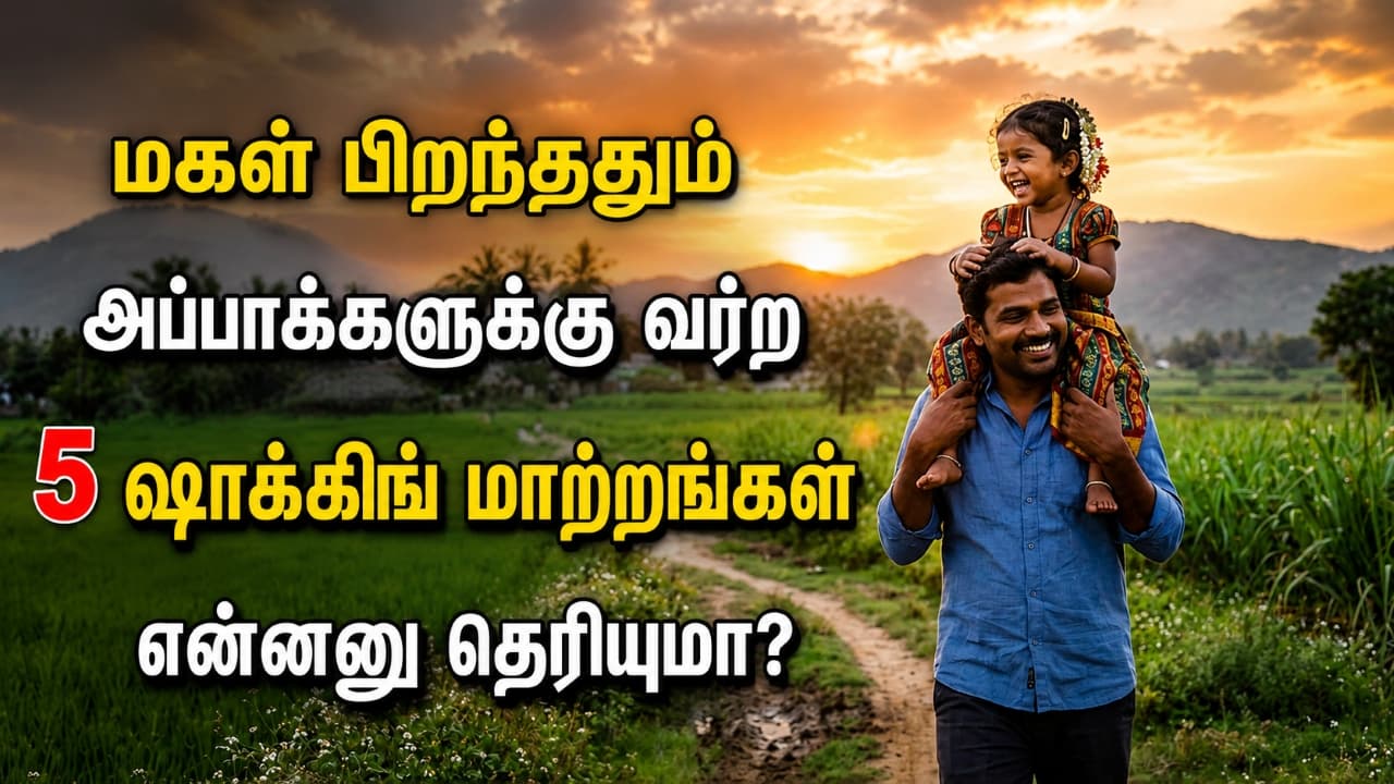மகள் பிறந்ததும் அப்பாவுக்கு வரும் 5 மாற்றங்கள்
