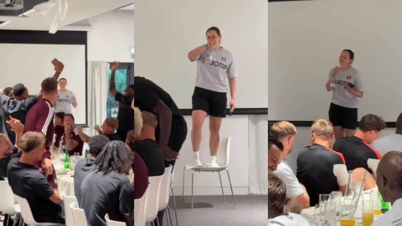 Heartwarming! Fulham Squad Left Speechless by Nutritionist's Hidden Talent, Video Goes Viral (WATCH)