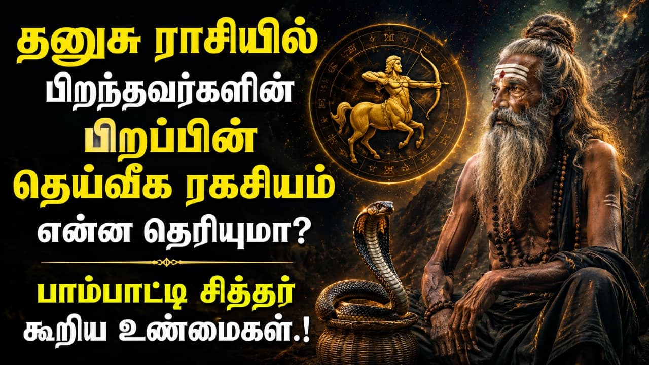 தனுசு ராசியின் பிறப்பு ரகசியம் என்ன?