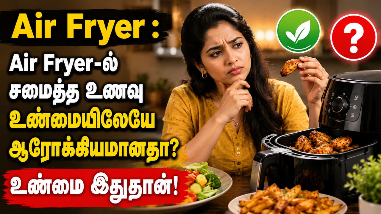 ஏர் ஃப்ரையரில் சமைத்த உணவு ஆரோக்கியமா?