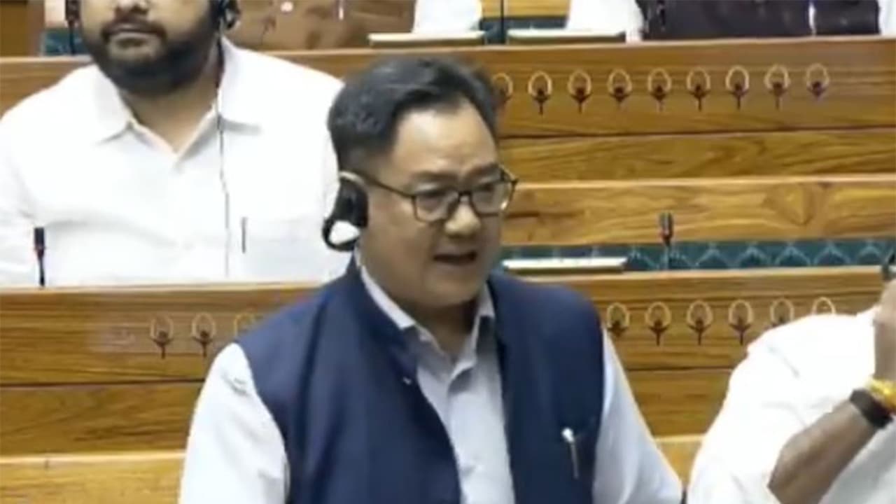 বিরোধীদের কড়া বার্তা কিরেন রিজিজুর