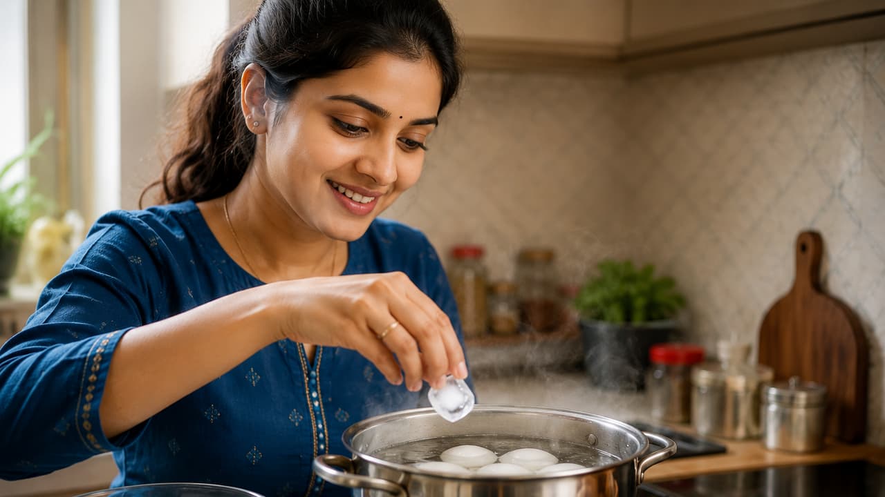 Egg Boiling Tips: Stop Cracks for Good With This Ice Cube Hack!