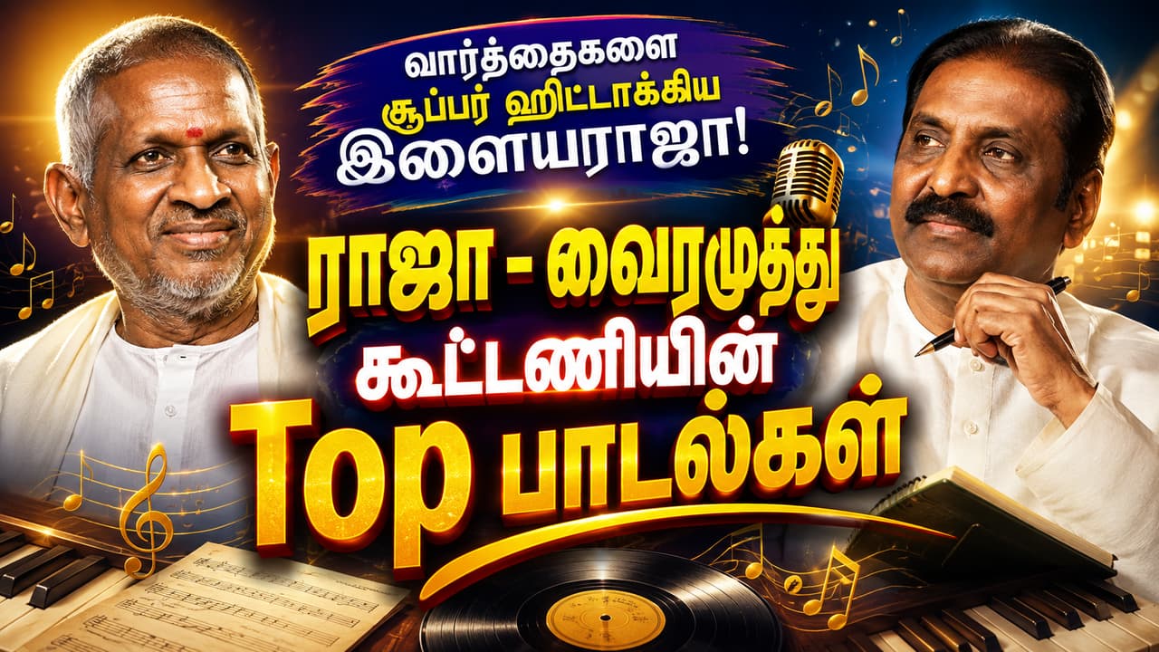 இளையராஜா-வைரமுத்து கூட்டணியின் பொற்காலப் பாடல்கள்