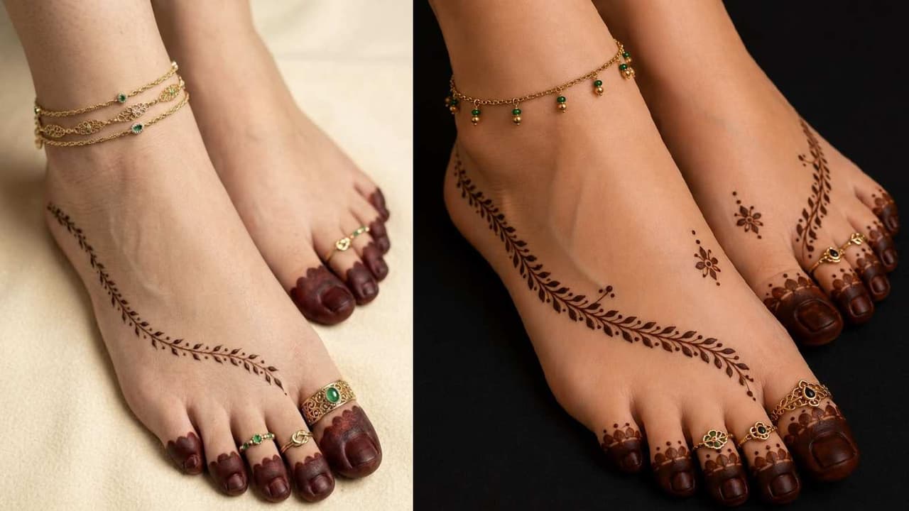 Mehendi Designs:சுதந்திர தினத்திற்கு போடகூடிய அசத்தலான மெஹந்தி டிசைன்!