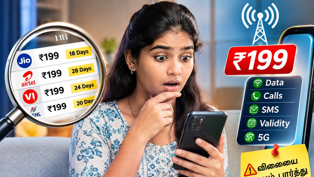 Mobile Recharge Tips: 199 ரீசார்ஜ் போடுறீங்களா? இந்த ஒரு விஷயம் தெரியாம பலர் பணத்தை வீணாக்குறாங்க!