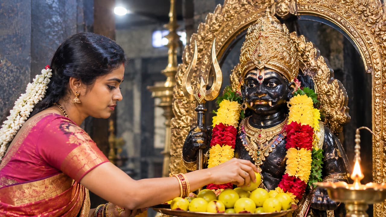வீட்டில் கஷ்டம்... கையில் பணம் தங்கலையா? காலபைரவருக்கு 8 எலுமிச்சை வைத்தால் என்ன நடக்கும் தெரியுமா?