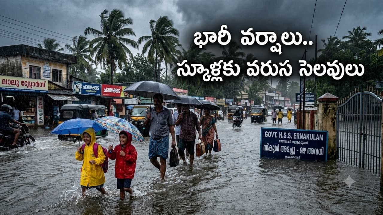 ఉత్తరాంధ్రలో భారీ వర్షాలు.. విద్యాసంస్థలకు సెలవులు