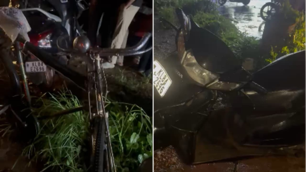 എടവണ്ണപ്പാറ - കൊണ്ടോട്ടി റോഡിൽ സ്കൂട്ടറും സൈക്കിളും കൂട്ടിയിടിച്ച് യുവാവിന് ദാരുണാന്ത്യം