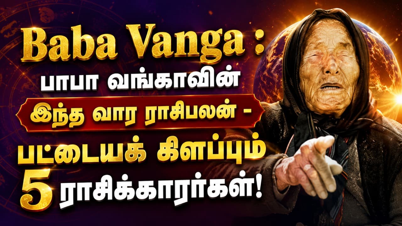 Baba Vanga : பாபா வங்காவின் இந்த வார ராசிபலன் - பட்டையக் கிளப்பும் 5 ராசிக்காரர்கள்!