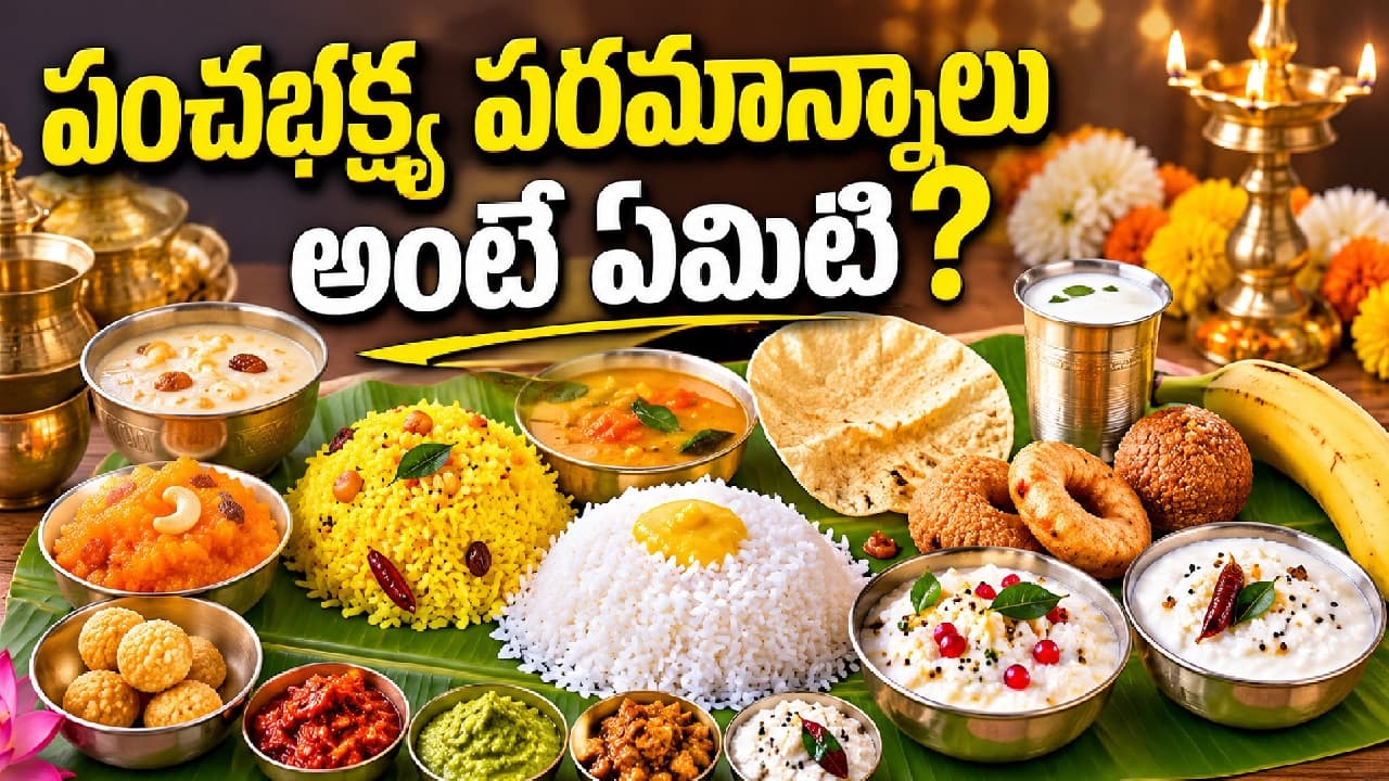 పంచభక్ష్య పరమాన్నాలు అంటే ఏమిటి? వాటిలో ఎలాంటి ఆహారాలు ఉంటాయి పంచభక్ష్య పరమాన్నాలు అంటే ఏమిటి? వాటిలో ఎలాంటి ఆహారాలు ఉంటాయి