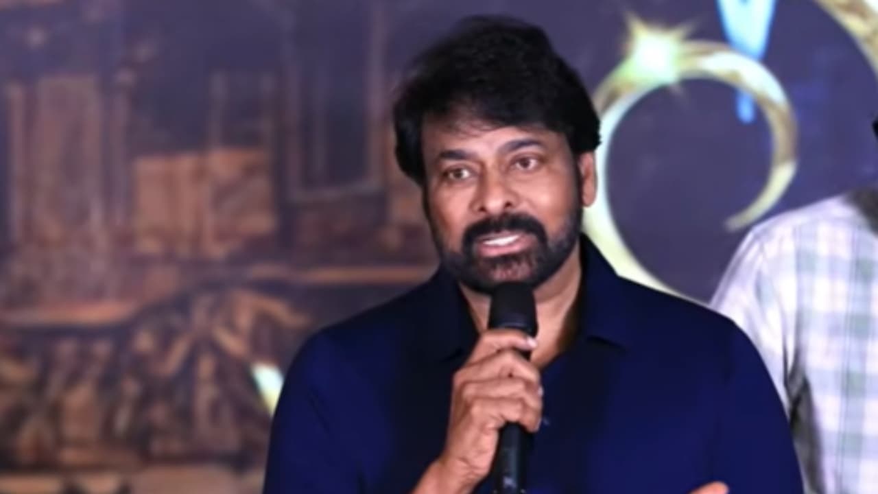 చిరంజీవి-బాబీ సినిమా టైటిల్‌పై హింట్‌ ఇచ్చిన మెగాస్టార్
