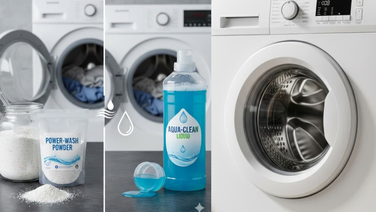 Washing Machine: லிக்விட் vs பவுடர்: உங்கள் வாஷிங் மெஷினுக்கு எது நல்லது? ஆயுளை கூட்டும் ரகசியம்!