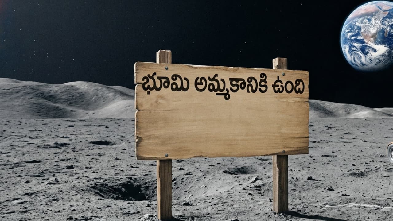 చంద్రుడిపై రియల్ ఎస్టేట్: ఎకరం ధర ఎంతో తెలుసా?