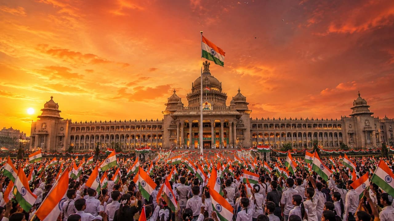 Bengaluru Traffic Police have announced August 15 road restrictions, diversions, parking bans, Metro access changes, cab points and special BMTC buses around Vidhana Soudha for the Freedom Festival.